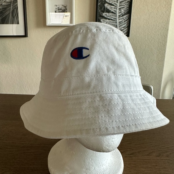 Champion Accessories White Champion Bucket Hat Poshmark